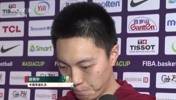 胡明轩赛后：新一届男篮，不管是生活还是比赛训练都非常有凝聚力